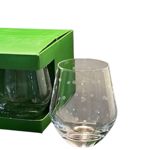 Kate Spade Larabee Dot Glasses - Set Of 4 - Picture 4 of 5